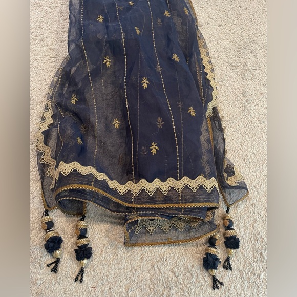 Asim jofa pakistani designer salwar kameez sana safinaz baroque Maria b sare eid - Picture 6 of 17